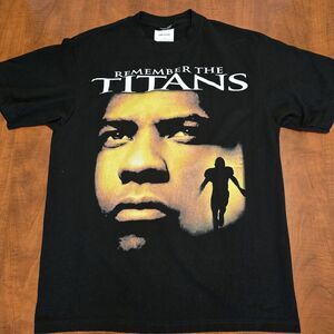 Game Changer Remember The Titans Movie Promo Big Print Crew Neck Cotton Tee L